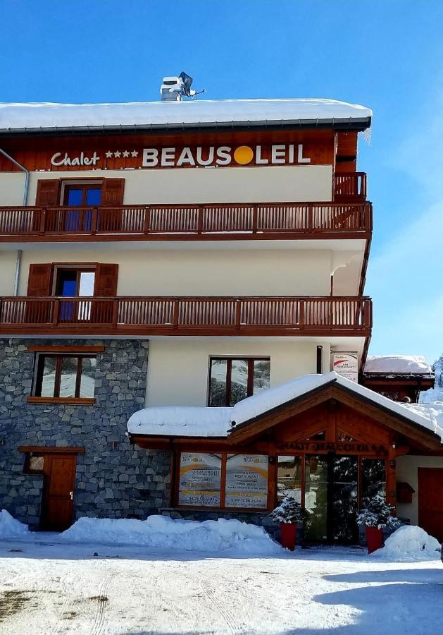 Chalet Beausoleil 4 Etoiles - Prestige - Au Pied Du Col De La Croix De Fer Saint-Sorlin-dʼArves Esterno foto